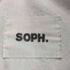 ソフ SOPH. ロゴ刺繍デザインナイロンジップジャケット メンズ