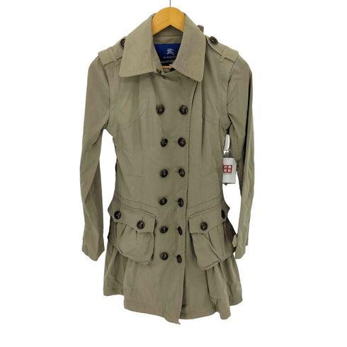 バーバリーブルーレーベル BURBERRY BLUE LABEL トレンチコート ベルテッドコート レディース EUR:38