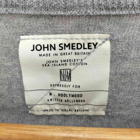 ジョンスメドレー JOHN SMEDLEY 別注コットンハイゲージクルーネックニット メンズ 38