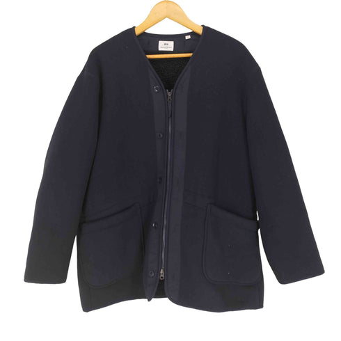 ホワイトマウンテニアリング WHITE MOUNTAINEERING フリースノーカラーコート メンズ JPN:L