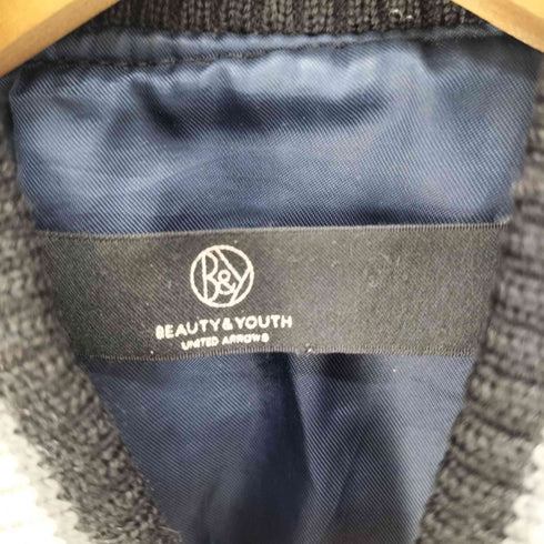 ビューティーアンドユースユナイテッドアローズ BEAUTY & YOUTH UNITED ARROWS メルトン アワード ジャケット スタジャン メンズ JPN:L