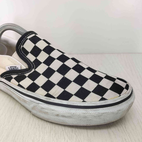 バンズ VANS SLIP ON フラッグチェック レディース JPN:23.5