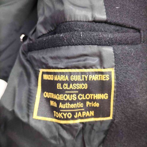 ワコマリア WACKO MARIA ウールPコート ハーフコート メンズ JPN:M