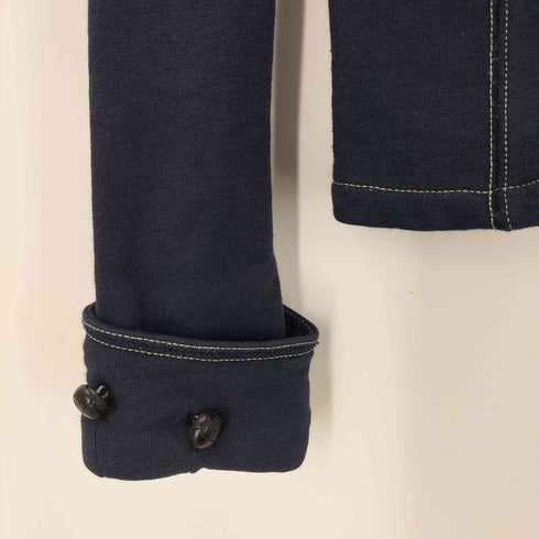 ポロジーンズカンパニーラルフローレン POLO JEANS COMPANY RALPH LAUREN クルミボタン スウェット地ジャケット レディース JPN:M