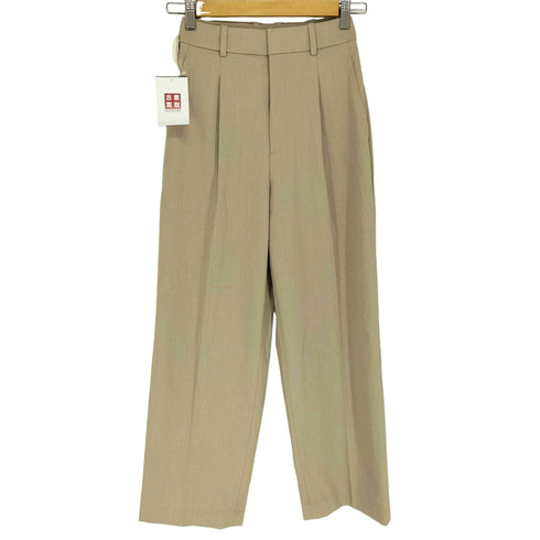 ユニクロ UNIQLO タックワイドパンツ レディース JPN:XS