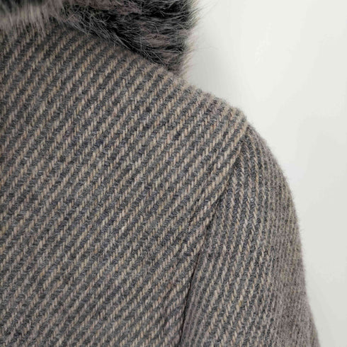 コントワーデコトニエ COMPTOIR DES COTONNIERS フード付きウールダッフルコート レディース FR:38
