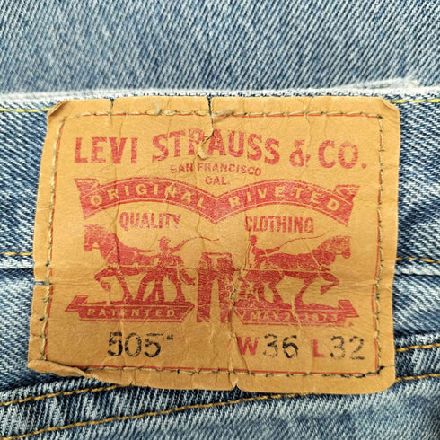 リーバイス Levis 505 ジップフライデニムパンツ メンズ W36 L32