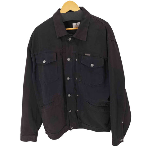 カルバンクラインジーンズ Calvin Klein Jeans 2nd Type ブラックデニムジャケット メンズ import:L