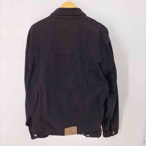 カルバンクラインジーンズ Calvin Klein Jeans 2nd Type ブラックデニムジャケット メンズ import:L