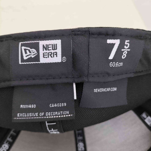 ニューエラ NEW ERA 59FIFTY フロント刺繍6パネルベースボールキャップ メンズ 7 5/8