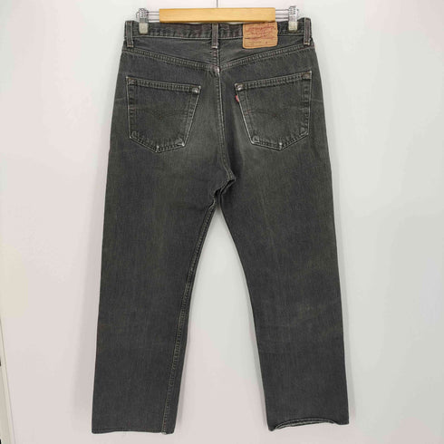 リーバイス Levis 92年製 90S USA製 501 ボタン裏524刻印 先染め ボタンフライ ブラックデニム パンツ メンズ W32 L34