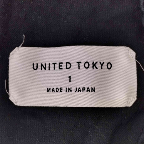 ユナイテッドトウキョウ UNITED TOKYO 24ss タックワイドストレートパンツ レディース 1
