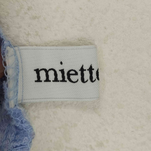 ミエット miette 花柄レースL/S シャツ レディース FREE