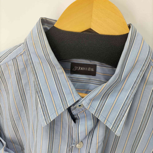 セントジョンズベイ STJOHNS BAY ストライプフリルデザイン L/S ブラウス レディース import:XL