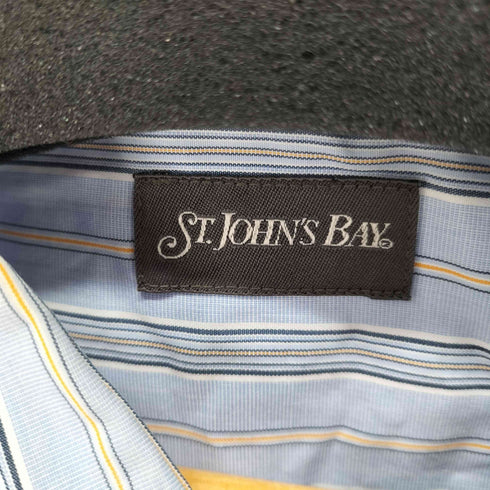 セントジョンズベイ STJOHNS BAY ストライプフリルデザイン L/S ブラウス レディース import:XL