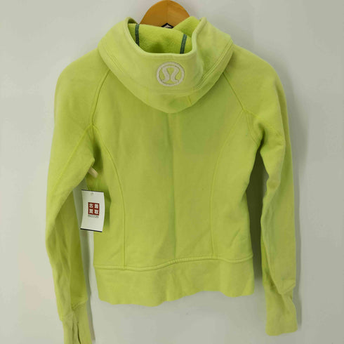 ルルレモン lululemon サムホール付き デザインジップパーカー レディース