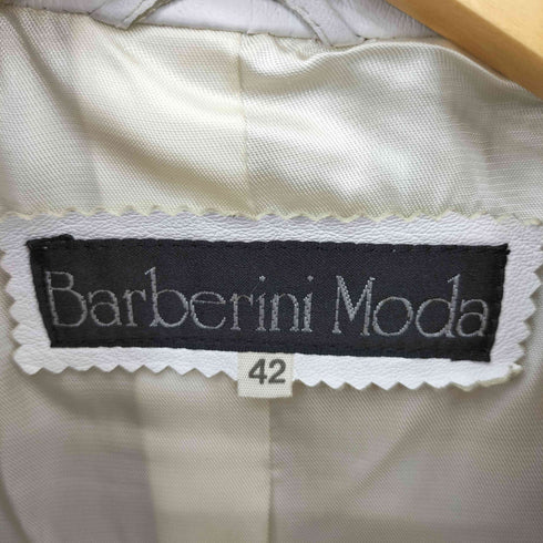BARBERINI MODA レザーテーラードジャケット レディース