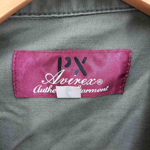 ピーエックス アヴィレックス PX AVIREX ロングミリタリーシャツ メンズ JPN:L