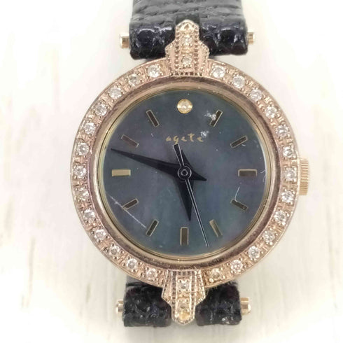 アガット agete silver ダイヤモンド0.168ct レディース