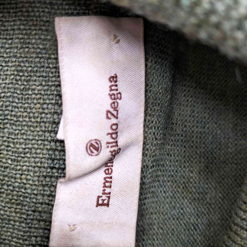 エルメネジルドゼニア Ermenegildo Zegna イタリア製 ウール タートルネックニット メンズ