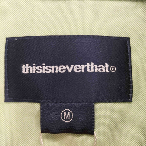 ディスイズネバーザット thisisneverthat Oxford S/S Shirt メンズ JPN:M