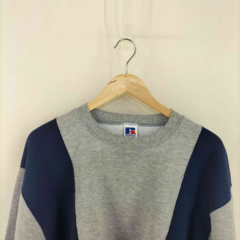 ラッセルアスレチック RUSSELL ATHLETIC 90s MADE IN USA 前ガゼット バイカラースウェット メンズ import:XL