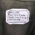 ユーエスアーミー U.S. ARMY 70s JUNGLE FATIGUE JACKET 4TH コットンリップストップ ジャングルファティーグ メンズ SMALL-LONG