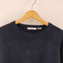 クレイボーン Claiborne 香港製 ワッフル コットン クルーネックニット メンズ import:XL