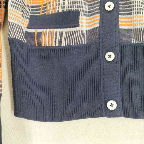 ブラックフリースバイブルックスブラザーズ BLACK FLEECE BY BROOKS BROTHERS クルーネック チェック カーディガン レディース BB2
