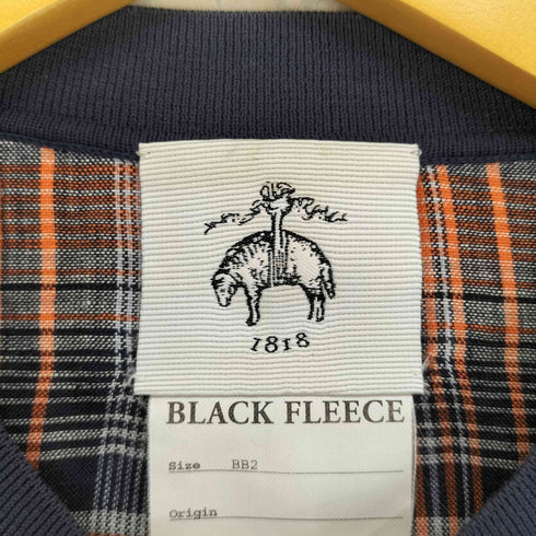 ブラックフリースバイブルックスブラザーズ BLACK FLEECE BY BROOKS BROTHERS クルーネック チェック カーディガン レディース BB2
