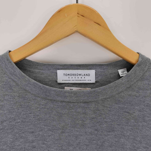 トゥモローランドトリコ TOMORROWLAND tricot クルーネック コットンニット メンズ JPN:S