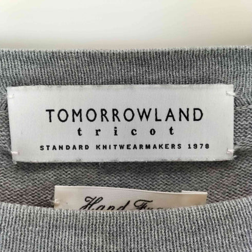 トゥモローランドトリコ TOMORROWLAND tricot クルーネック コットンニット メンズ JPN:S