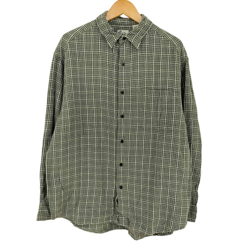 ギャップ Gap OLD コットン チェックネルシャツ メンズ import:M