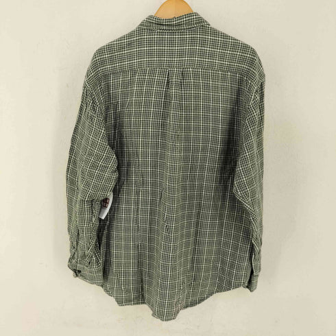 ギャップ Gap OLD コットン チェックネルシャツ メンズ import:M