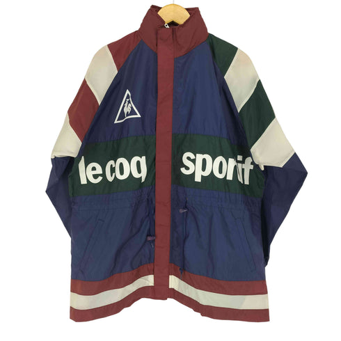 ルコック スポルティフ le coq sportif 万国旗タグ 裏地メッシュパッカブルナイロンジャケット メンズ JPN:M