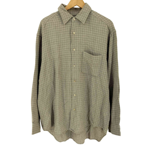 バナナリパブリック BANANA REPUBLIC OLD グラフチェック レギュラーカラーシャツ メンズ import:M
