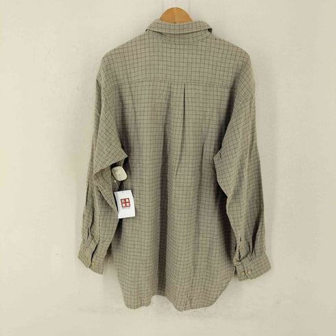 バナナリパブリック BANANA REPUBLIC OLD グラフチェック レギュラーカラーシャツ メンズ import:M