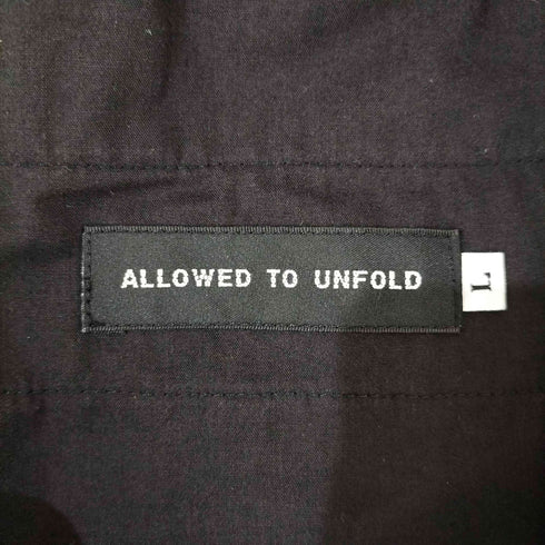 ALLOWED TO UNFOLD テックリネンリラックスパンツ メンズ JPN:L