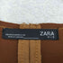 ザラ ZARA 裾ファー切替ノーカラーコート レディース JPN:M