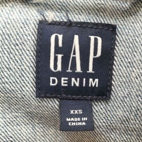 ギャップデニム GAP DENIM デニムトラッカージャケット レディース XXS