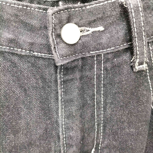 NOVESSEL 切り替えワイドデニムパンツ リメイクデニムパンツ メンズ JPN:M