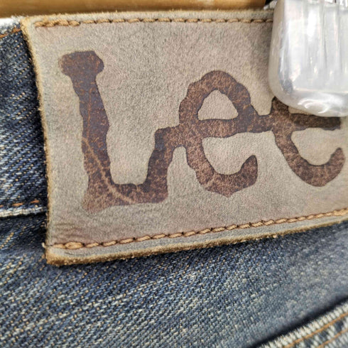 リー Lee 4904 ジッパーフライ ワイドストレートデニムパンツ メンズ 32