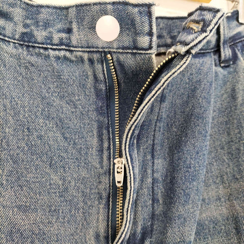 ケミカル ヴィンテージ メイク タック ワイド テーパード ハイウエスト デニム パンツ メンズ