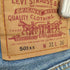 リーバイス Levis 501xx 復刻 USA製 94年1月製 ボタン裏553 ストレートデニム メンズ W31 L36