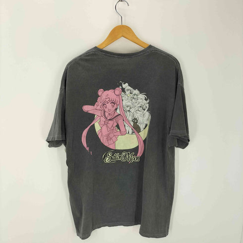 00S キャラクターバックプリント クルーネック 半袖アニメTシャツ メンズ JPN:L