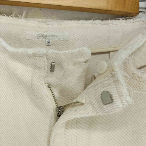 プラージュ PLAGE カットオフワイドパンツ レディース 36