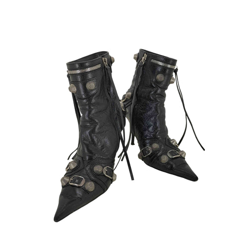 バレンシアガ BALENCIAGA Cagole 90 Ankle Boots レディース 37