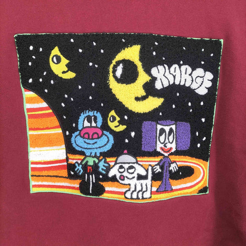 エクストララージ XLARGE TIM COMIX CHENILLE EMBROIDERED CREWNECK SWEAT メンズ JPN:L