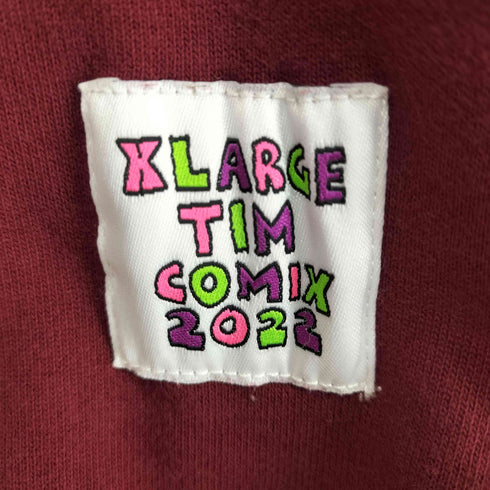 エクストララージ XLARGE TIM COMIX CHENILLE EMBROIDERED CREWNECK SWEAT メンズ JPN:L