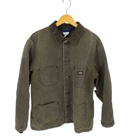 ディッキーズ Dickies 90S ダック地 カバーオールジャケット 裏地ブランケット メンズ import:L